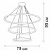 Светильник светодиодный LED 115Вт 3900-4200К 6570лм Vitaluce V4614-0/3S