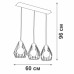 Люстра 3хE27 макс. 60Вт Vitaluce V4383-1/3S