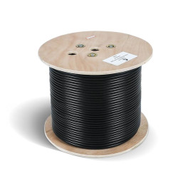 Кабель для интерфейса RS-485/RS-422 RS-485 2х2х22AWG/7 МЖ (patch) PVC 2х2х22 AWG (SF/UTP) для внутр./внешн. прокладки -40град.C- +75град.C (уп.305м) Cabeus 7749c