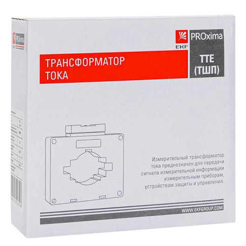 Трансформатор тока ТТЕ 85 1200/5А кл. точн. 0.5 10В.А EKF tte-85-1200/tc-85-1200