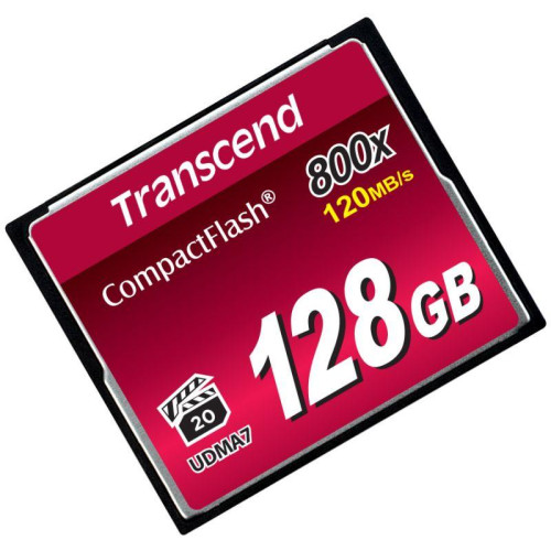 Карта памяти TS128GCF800 128GB Compact Flash 800x Transcend 1000513713