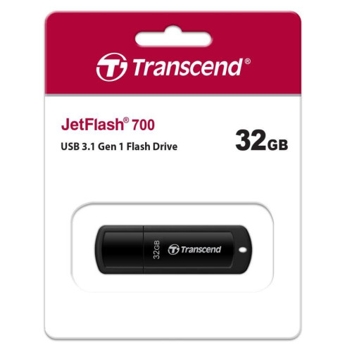 Флеш-накопитель TS32GJF700 32GB JetFlash 700 (black) USB3.0 Transcend 1000501703