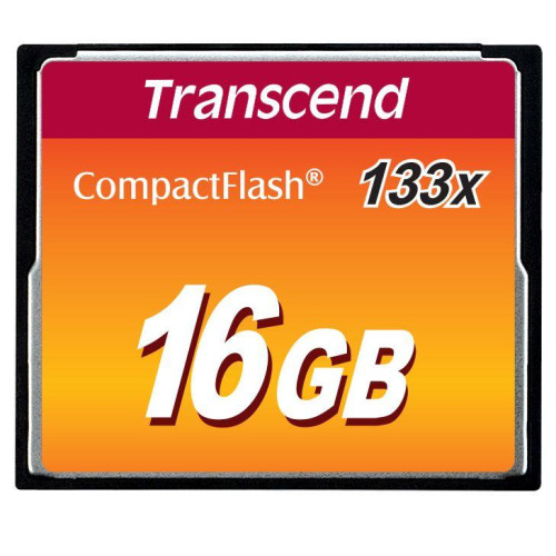 Карта памяти TS16GCF133 16GB CF Card (133X) Transcend 1000501793