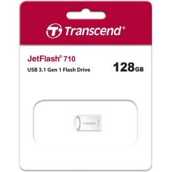 Флеш-накопитель TS128GJF710S 128GB JetFlash 710S (Silver) USB 3.1 R/W 90/6 MB/s Transcend 1000577404