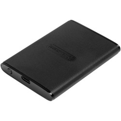 Диск жесткий внешний TS1TESD270C ESD270C 1TB External SSD USB 3.1 Gen 2 Type-C R/W 520/460MB/s Black Transcend 1000627247