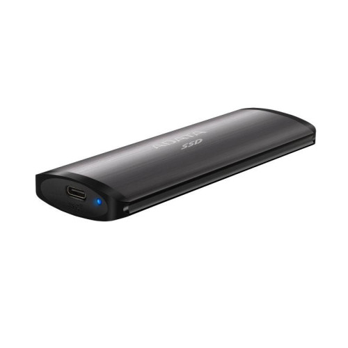 Диск жесткий внешний ASE760-1TU32G2-CTI 1TB SE760 External SSD USB 3.2 Gen2 Type-C R1000/W1000 Titan-Gray ADATA 1000582971