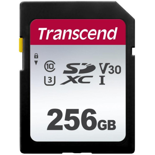 Карта памяти TS256GSDC300S 256GB SDXC Class 10 UHS-I U3 R95 W45MB/s Transcend 1000521798