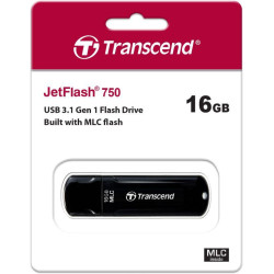 Флеш-накопитель TS16GJF750K 16GB JETFLASH 750 black Transcend 1000501805