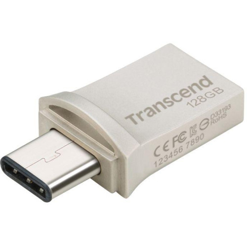 Флеш-накопитель TS128GJF890S 128GB JetFlash 890 USB 3.1 OTG Transcend 1000551422