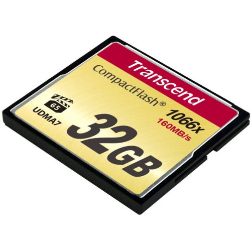 Карта памяти TS32GCF1000 32GB CompactFlash 1000x Transcend 1000501877