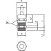 Ввод кабельный V-TEC VM12 MS латунь OBO 2086018