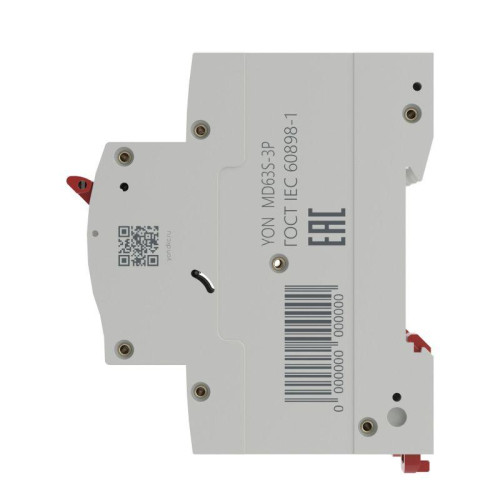 Выключатель автоматический модульный 3п D 63А 4.5кА YON max MD63S YON MD63S-3PD63