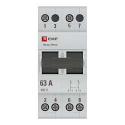 Переключатель трехпозиционный ТПС-63 2P 63А PROxima EKF TPS263