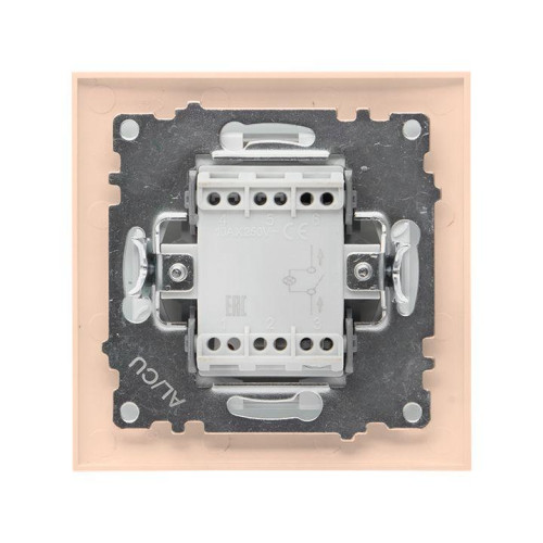 Выключатель 1-кл. СП Валенсия 10А IP20 с индикатором крем. PROxima EKF EWV10-121-20