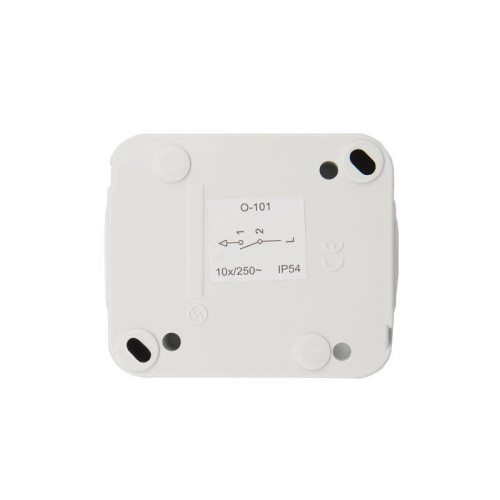 Переключатель проходной ОП Mini OG IP54 бел. Kranz KR-78-0603