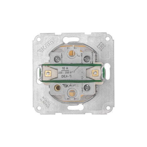 Выключатель для жалюзи 2-кл. СП DEA 10А механизм беж. Kranz KR-78-0239